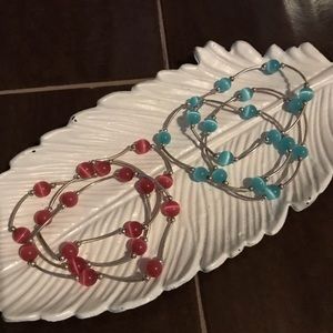 Beaded bracelet sets